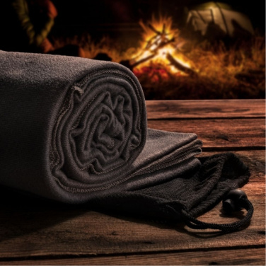 Logotrade advertising products photo of: Blanket BRISA Schwarzwolf